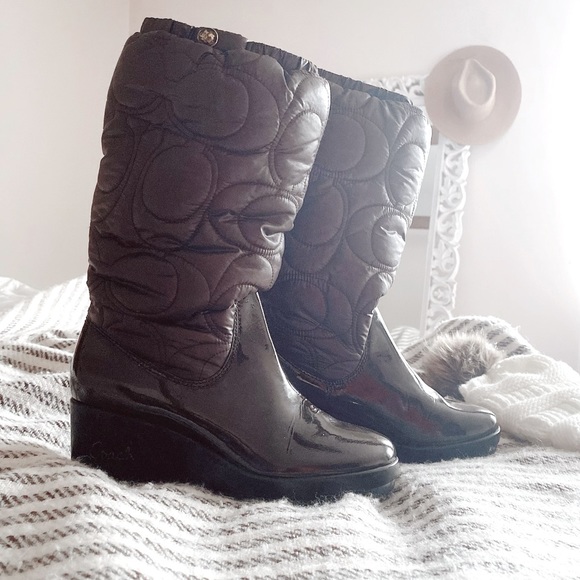 Coach Cantina puffer boots - Picture 9 of 10